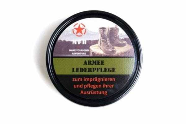 Krém na boty černý ARMY MFH 150 ml plechovka
