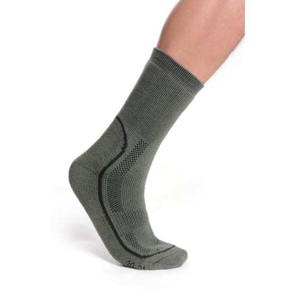 Ponožky termo zelené