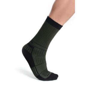 Ponožky termo černo - zelené pro lovce