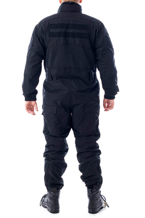 Černá zimní policejní pracovní kombinéza RIPSTOP – Vojenská policie - Image 6