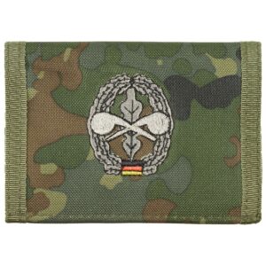 Peněženka na suchý zip ABC-Abwehr - flecktarn