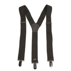 Kšandy kalhotové Y s klipsny - černé