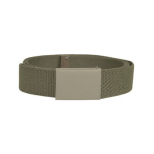 Opasek BW textilní - olivový, 110