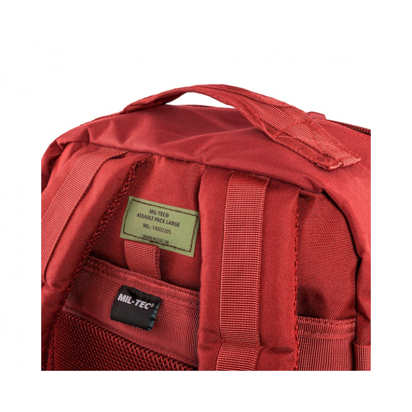 Batoh Mil-Tec US Assault L - červený - Obrázek 11