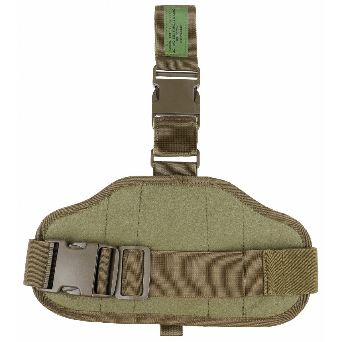 Stehenní pouzdro na zbraň Molle - flecktarn - Obrázek 2