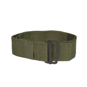 Opasek US s provlékací sponou - olivový, 120