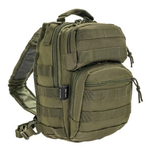 Batoh Mil-Tec US Assault S přes jedno rameno - olivový