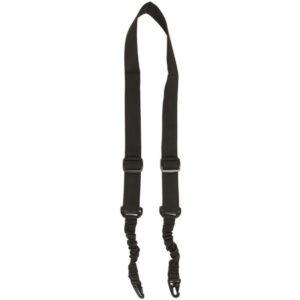 Dvoubodový popruh Mil-Tec Bungee - černý