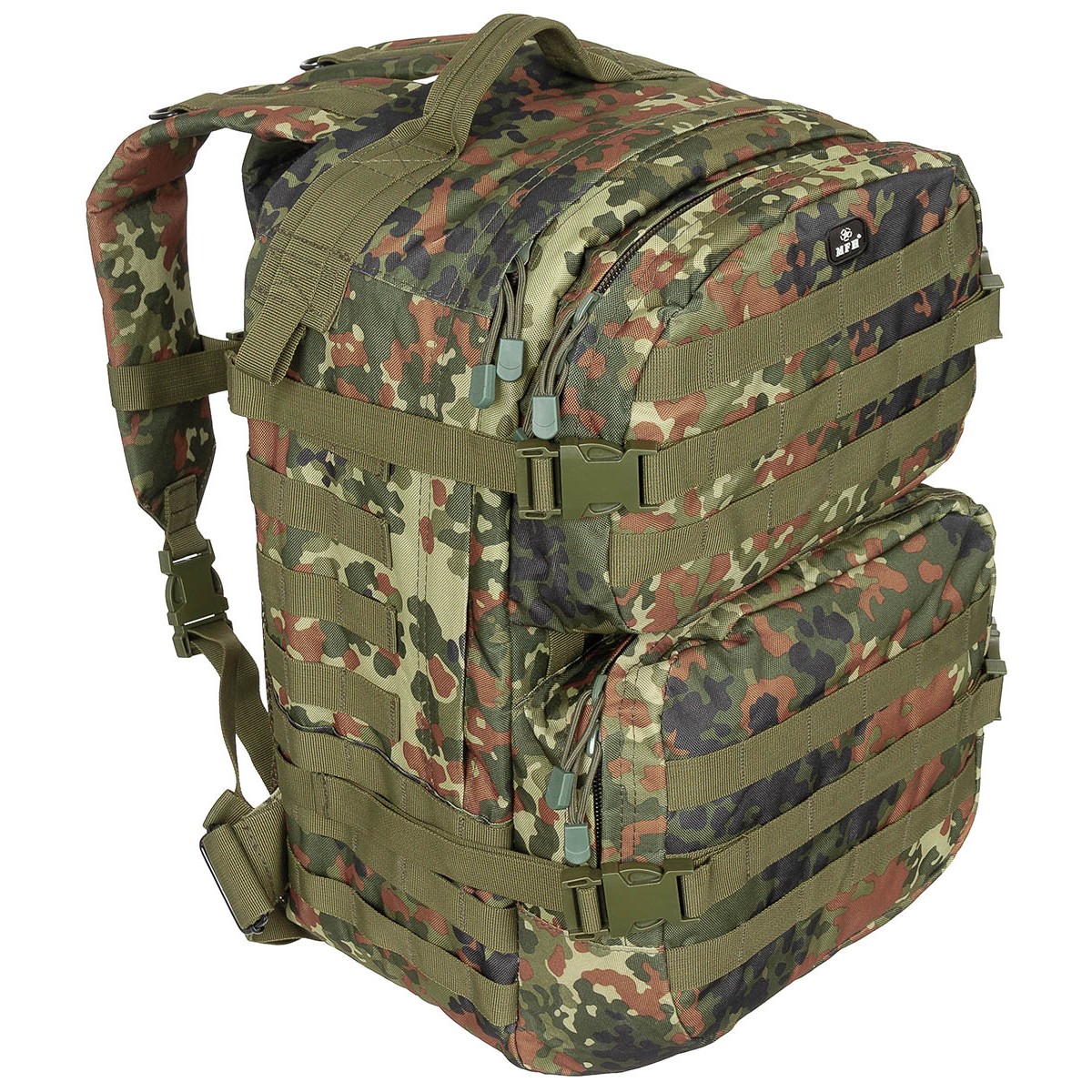Batoh MFH US Assault L - flecktarn