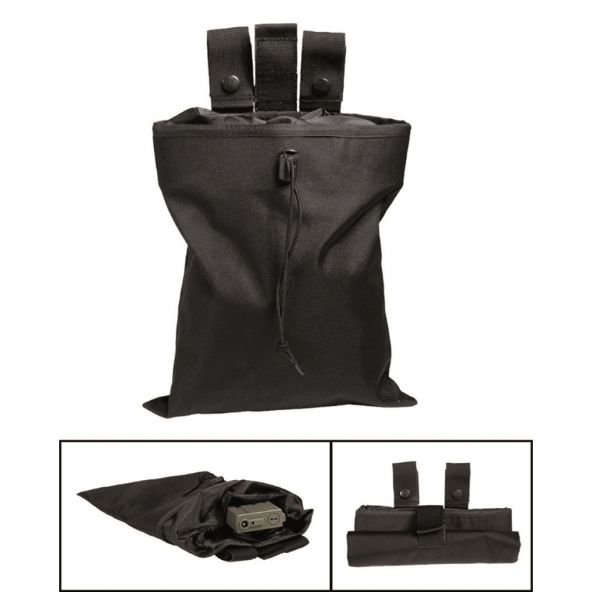 Sumka na prázdné zásobníky Mil-Tec Molle - černá