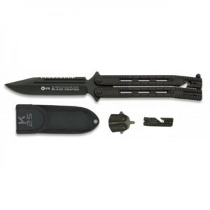 Nůž motýlek K25 Shealth - černý