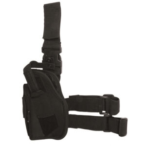 Pouzdro pistolové stehenní Mil-Tec Low levé - černé