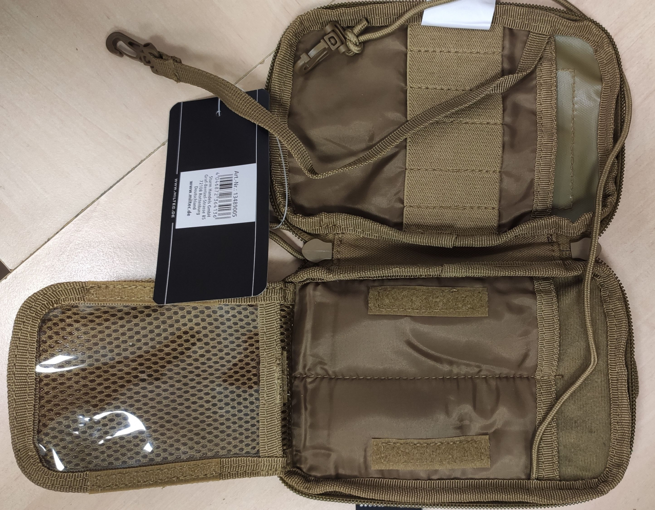 Pouzdro Mil-Tec Molle Office - coyote - Obrázek 2