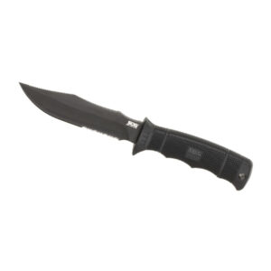Nůž SOG E37T-K SEAL Pup Elite Serrated Knife - černý