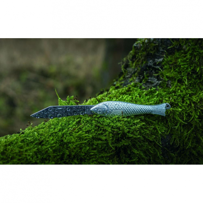 Kapesní zavírací nůž Mikov Rybička - stříbrný - Obrázek 4