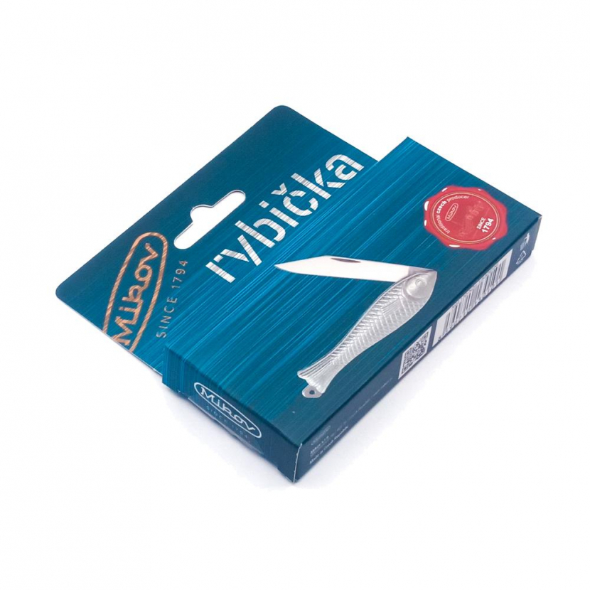 Kapesní zavírací nůž Mikov Rybička - stříbrný - Obrázek 5