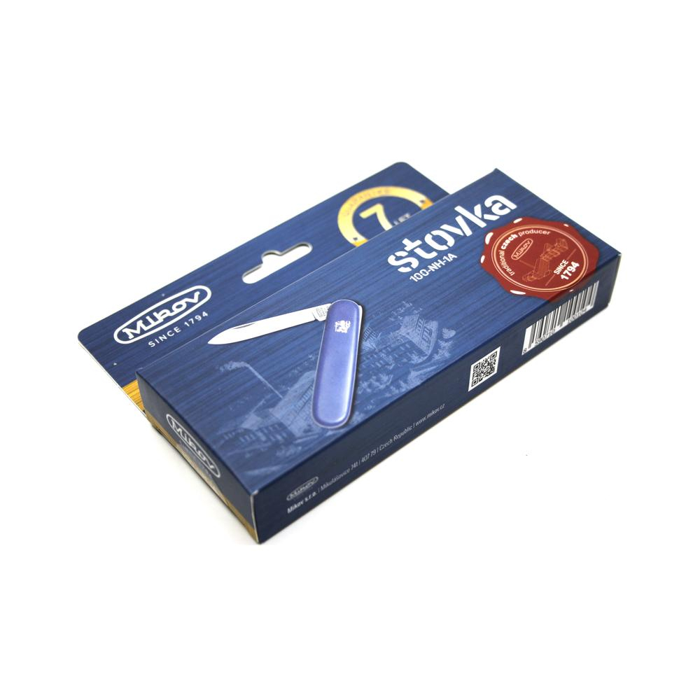 Kapesní zavírací nůž Mikov 100-NH-1A - modrý-stříbrný - Obrázek 3