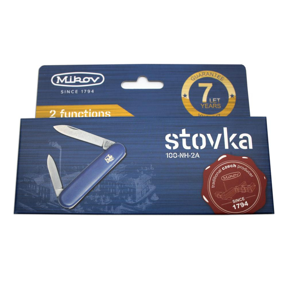 Kapesní zavírací nůž Mikov 100-NH-2A - modrý-stříbrný - Obrázek 4