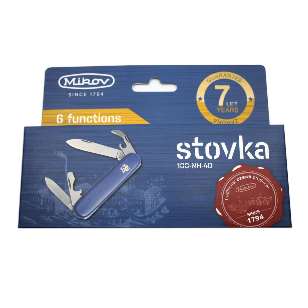 Kapesní zavírací nůž Mikov 100-NH-4D - modrý-stříbrný - Obrázek 3