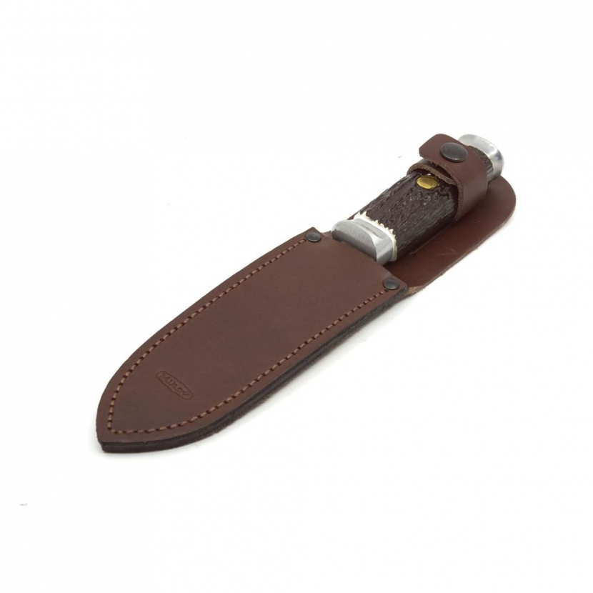 Nůž lovecký Mikov Rover 382-NH-1 - hnědý-stříbrný - Obrázek 2