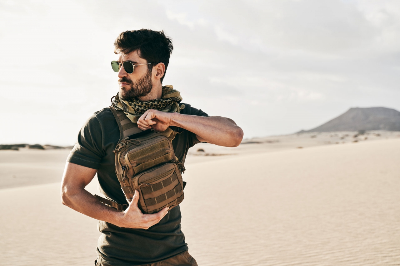 Batoh Brandit US Cooper EveryDayCarry Sling - coyote - Obrázek 4