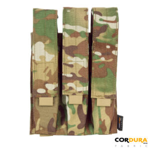 Pouzdro na 3 zásobníky 101 Inc Cordura Kriss HK MP7 - multicam