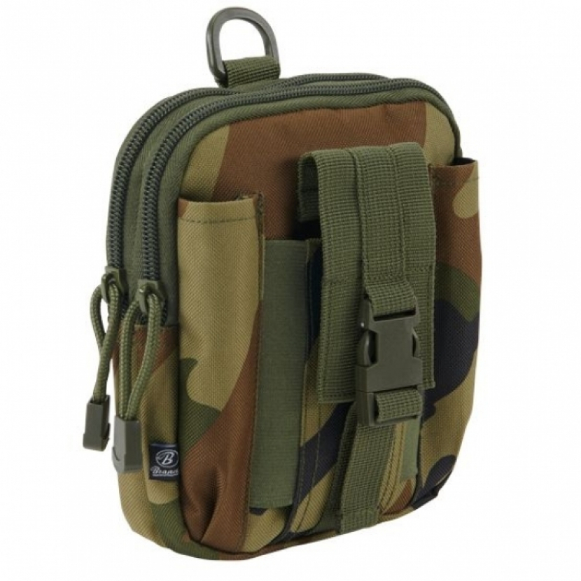 Pouzdro Brandit Molle Pouch Functional - woodland