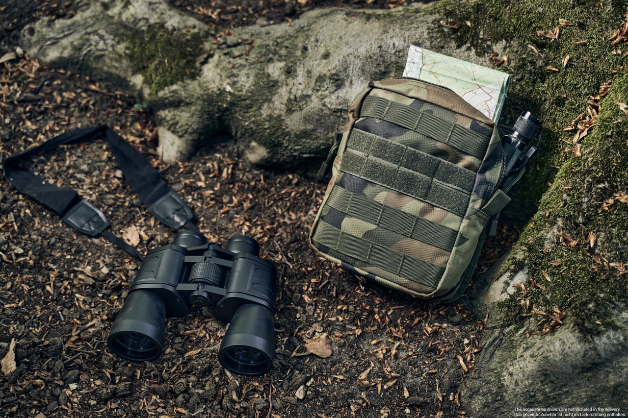 Pouzdro Brandit Molle Pouch Cross - woodland - Obrázek 2