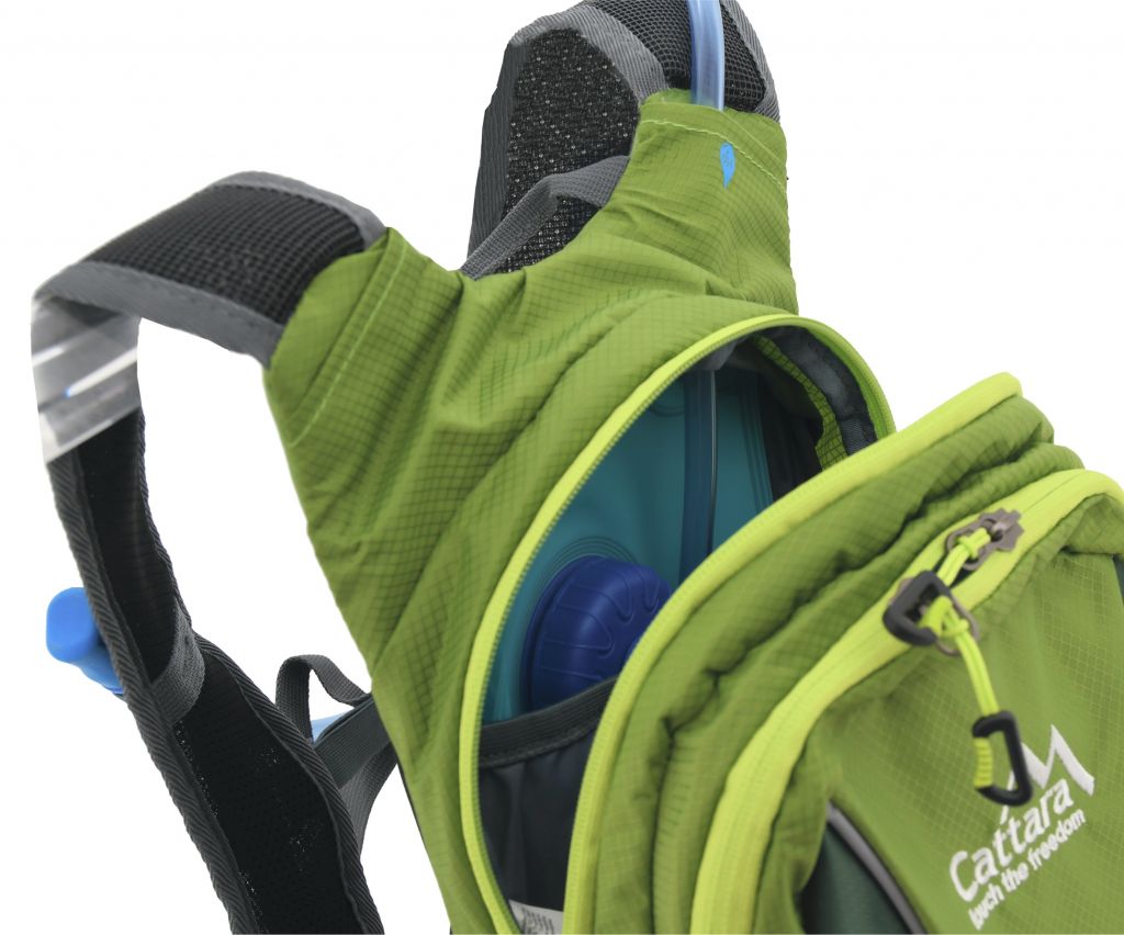 Batoh Cattara 10l+2l pitný vak GreenW - zelený - Obrázek 7