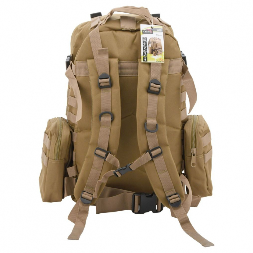 Batoh Cattara Army 55l - coyote - Obrázek 3