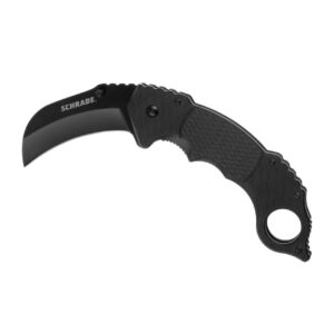 Nůž Schrade SCH110 Karambit Folder - černý