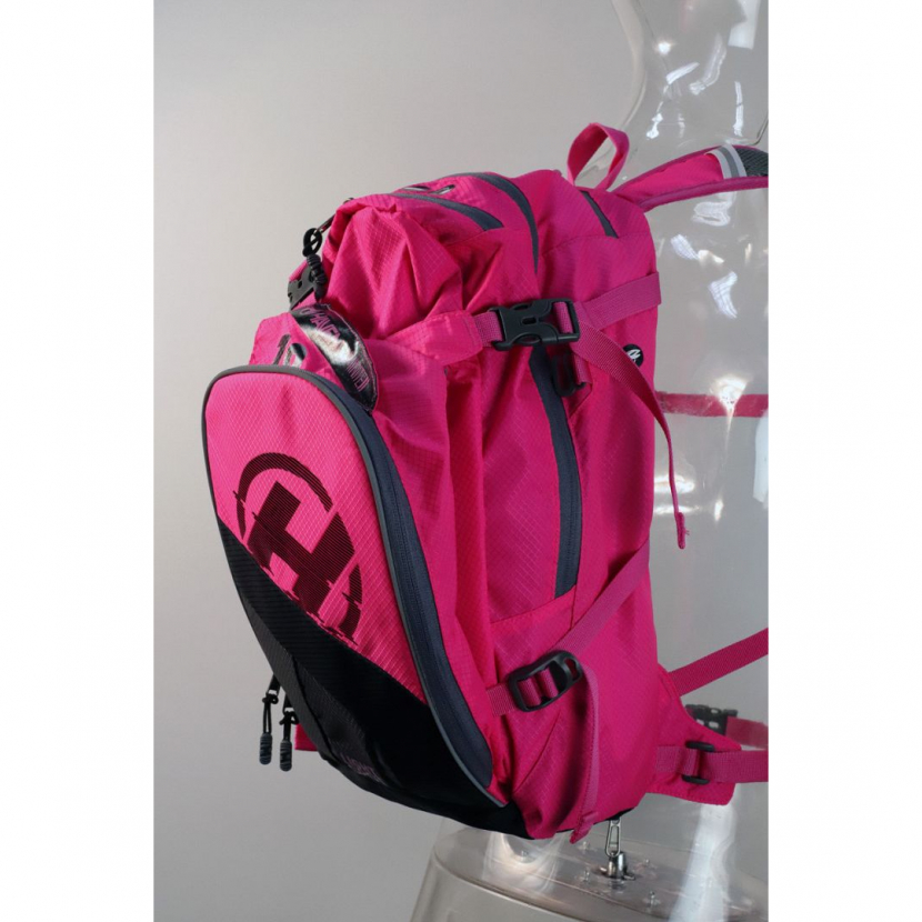 Hydratační batoh Haven Luminite II 12l - růžový, samotný batoh - Obrázek 3