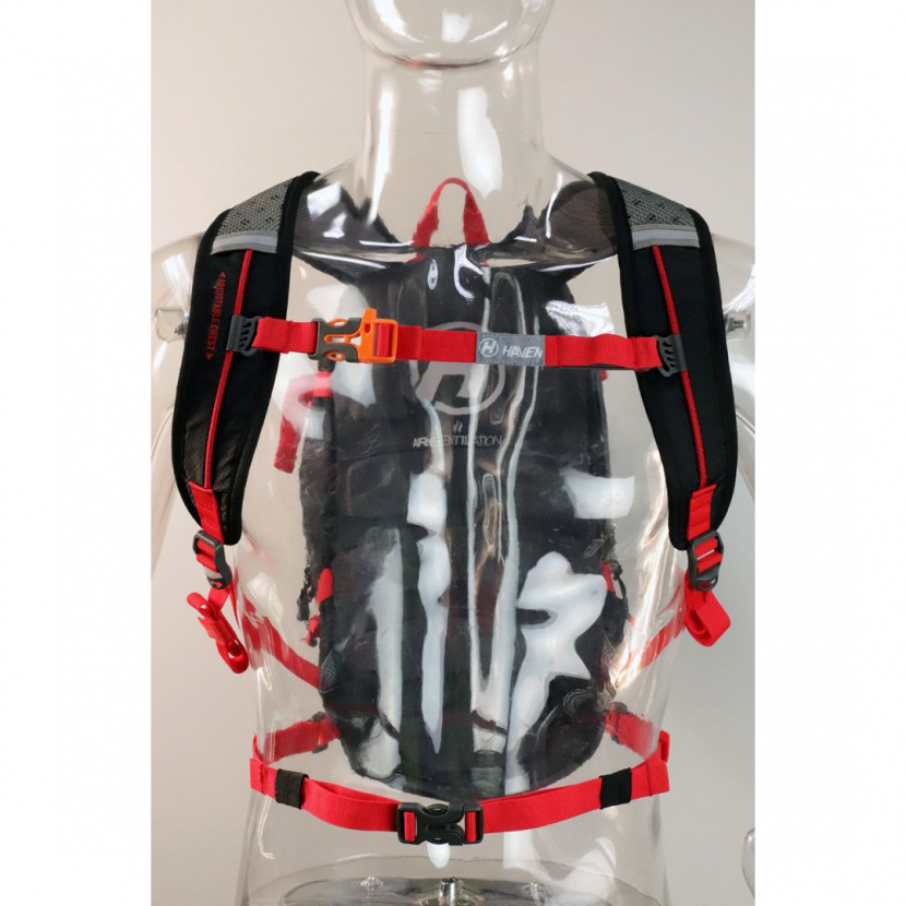 Hydratační batoh Haven Luminite II 12l - černý, samotný batoh - Obrázek 4