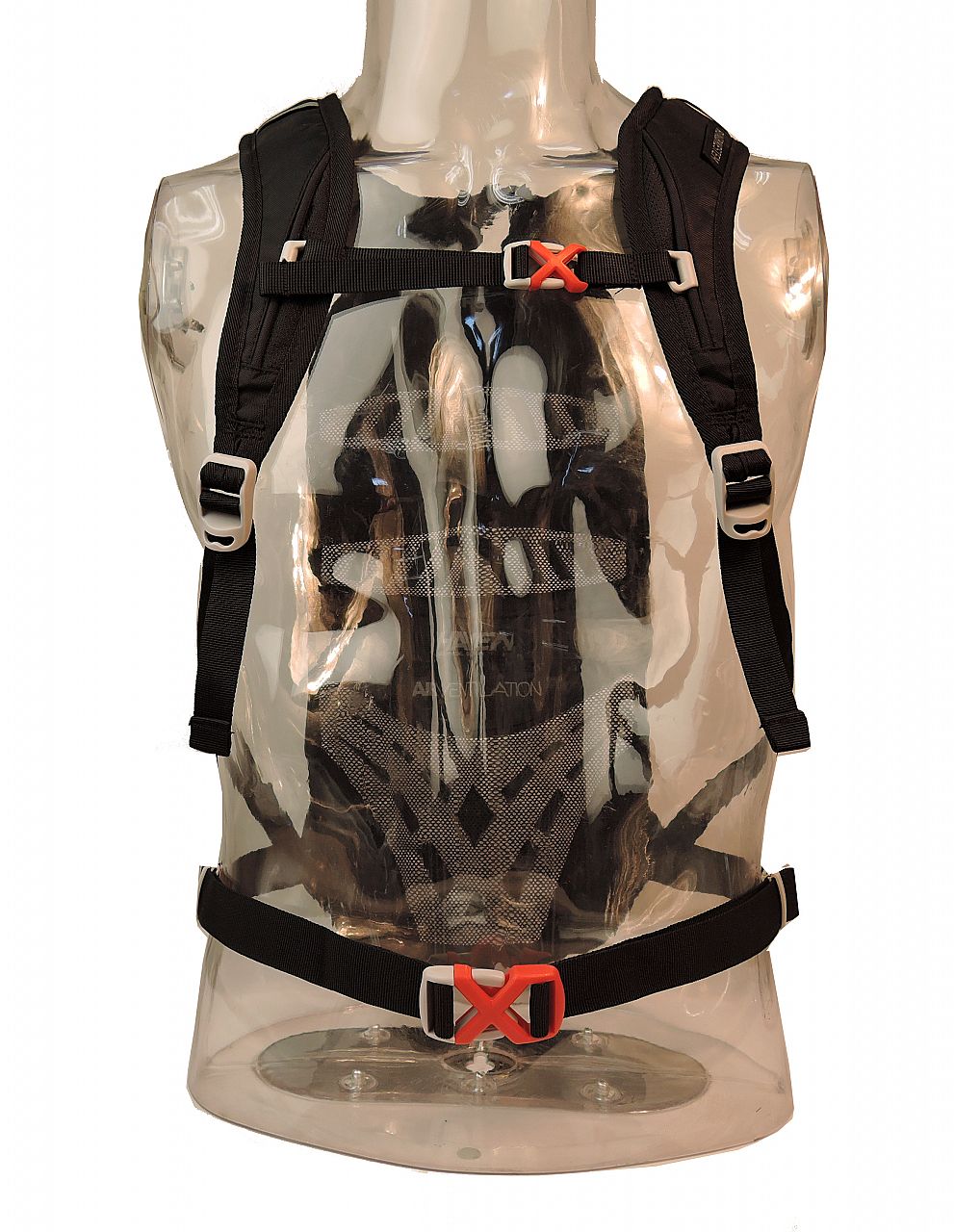 Hydratační batoh Haven Simplifier 9l - černý-červený - Obrázek 5