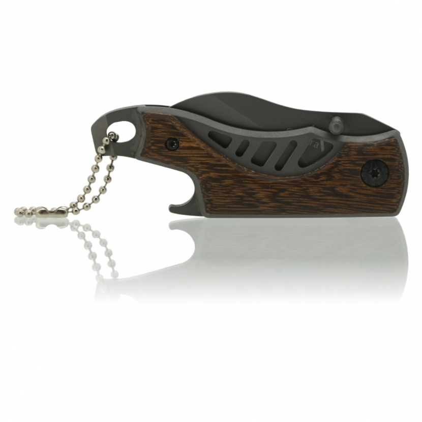 Nůž zavírací Cattara Rib s pojistkou 14 - hnědý - Obrázek 5