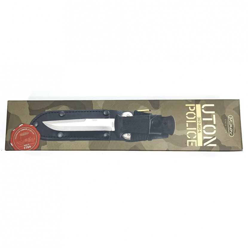 Dýka Mikov UTON Police 362-NG-4 včetně příslušenství - stříbrná-černá - Obrázek 3