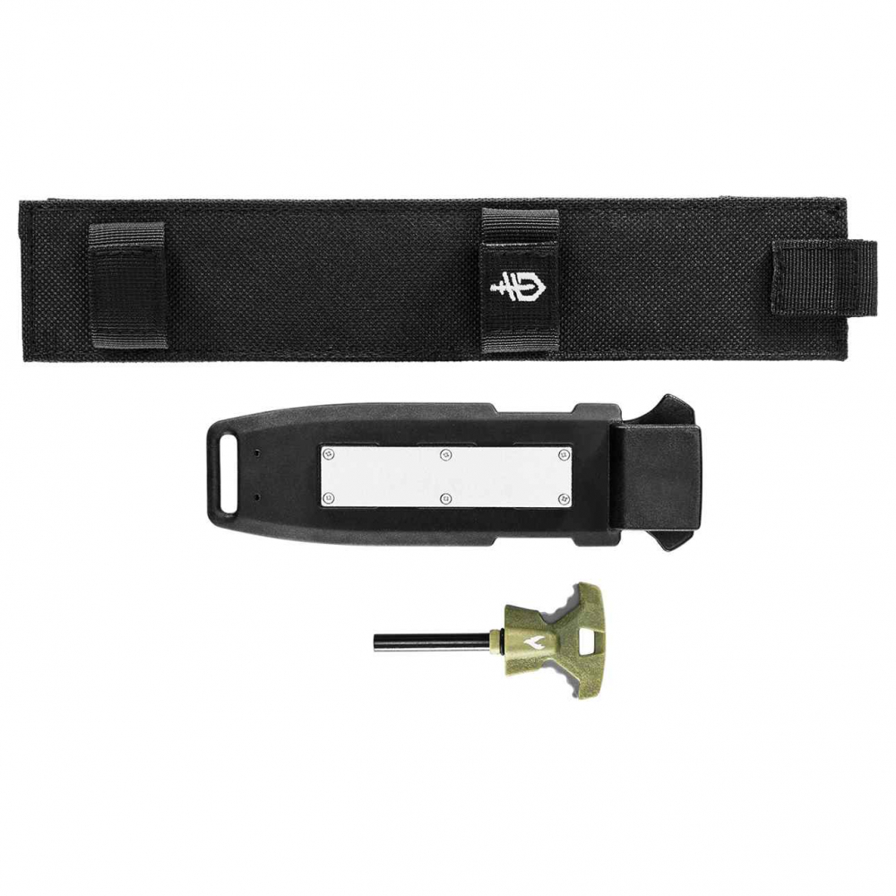 Nůž Gerber Ultimate Survival s kombinovaným ostřím - černý-olivový - Obrázek 3