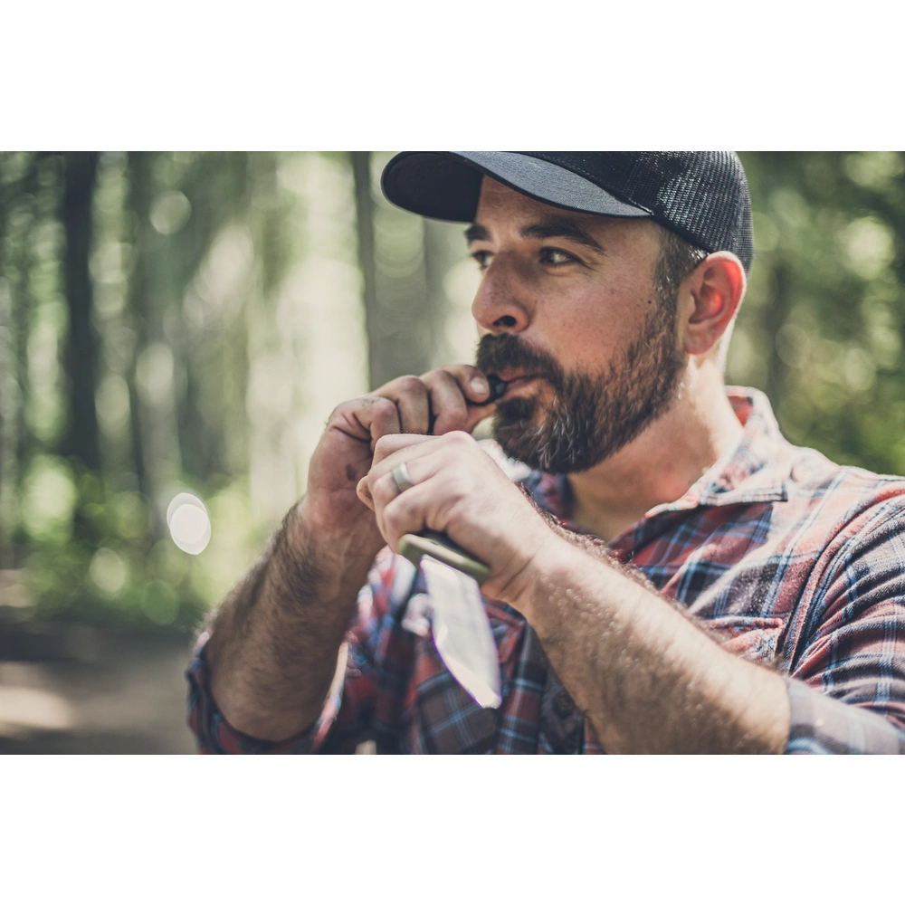 Nůž Gerber Ultimate Survival s kombinovaným ostřím - černý-olivový - Obrázek 4