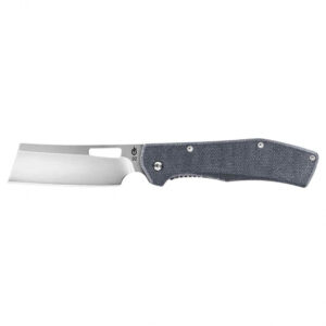 Zavírací nůž hladké ostřím Gerber FlatIron D2 Micarta - šedý-stříbrný