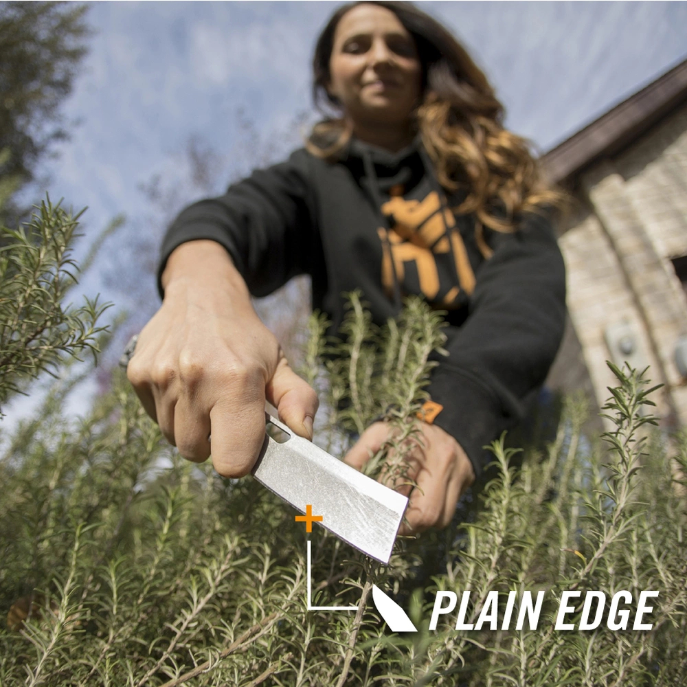 Zavírací nůž hladké ostřím Gerber FlatIron D2 Micarta - šedý-stříbrný - Obrázek 6