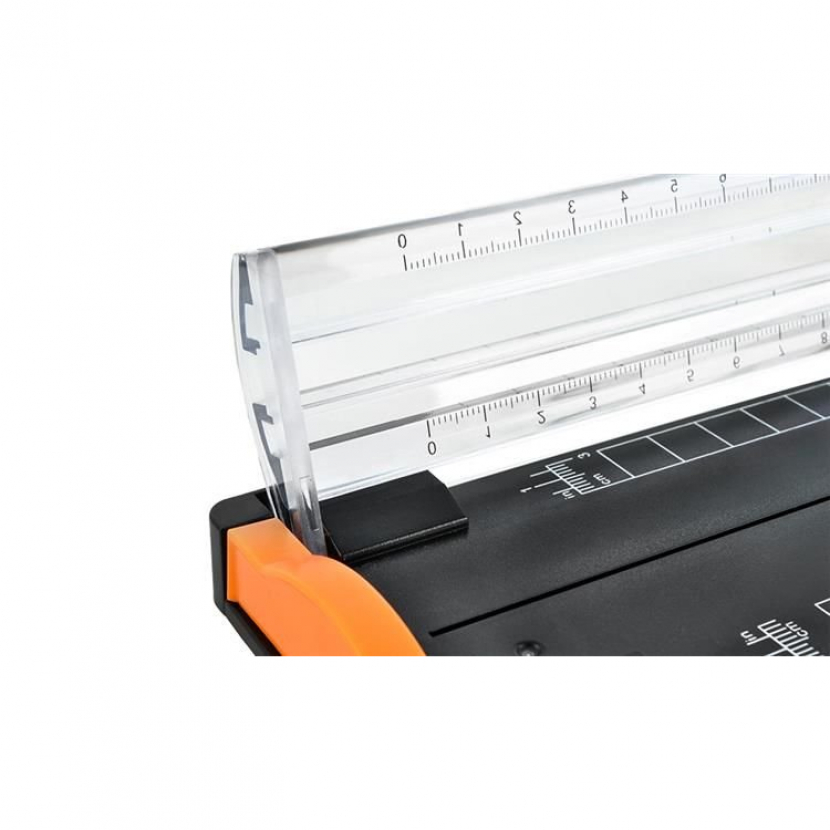 Kotoučová řezačka papíru Iso A4 A5 B5 - černá - Obrázek 3