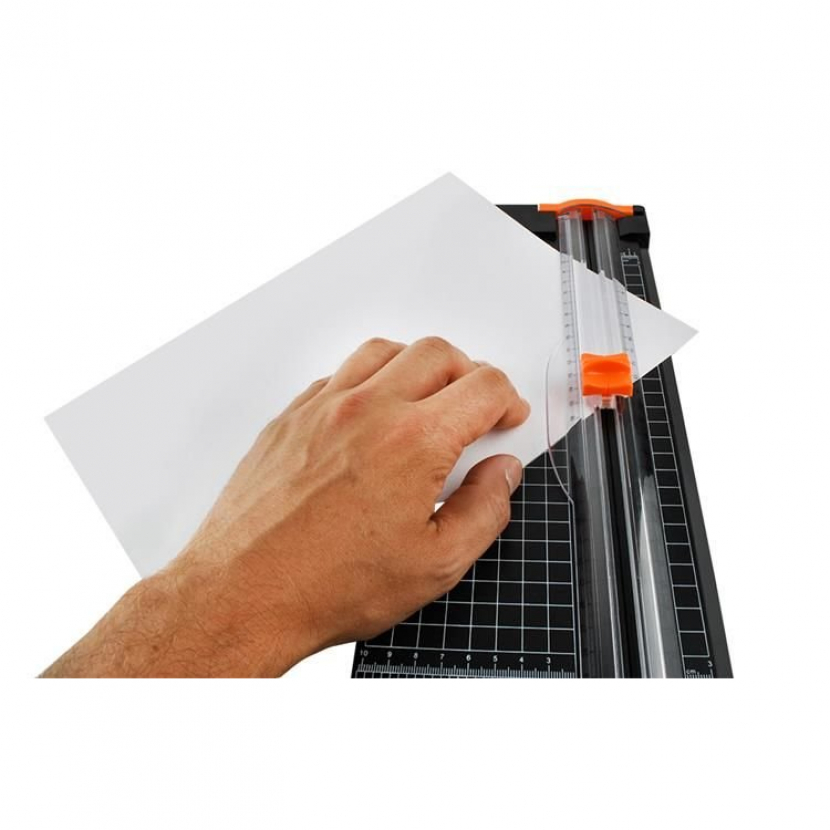 Kotoučová řezačka papíru Iso A4 A5 B5 - černá - Obrázek 4