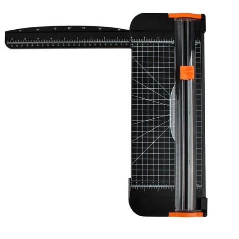 Kotoučová řezačka papíru Iso A4 A5 B5 - černá - Obrázek 6