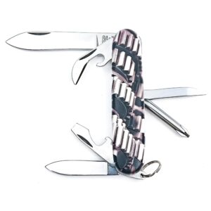 Kapesní zavírací nůž Mikov 100-NH-6 AK Machine - barevný-stříbrný