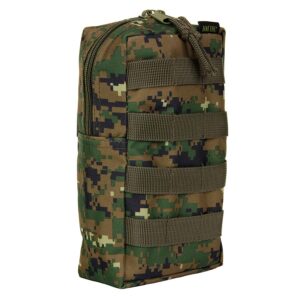 Pouzdro molle 101 Inc Upright Molle - digital woodland