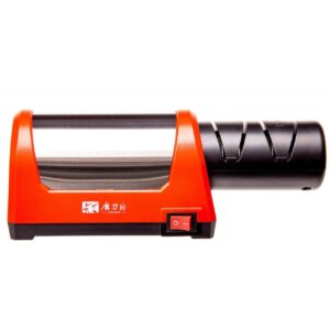 Ostřič nožů (brousek) Taidea Kitchen Electric Diamond - černý-červený