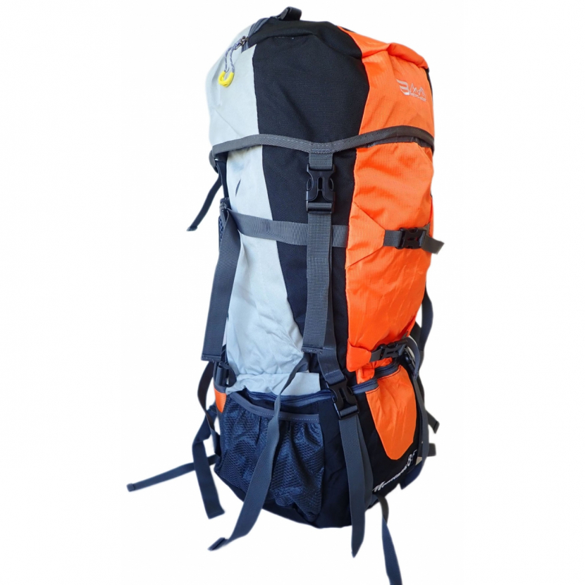 Batoh pro horskou turistiku Brother 85 l - černý-oranžový - Obrázek 12