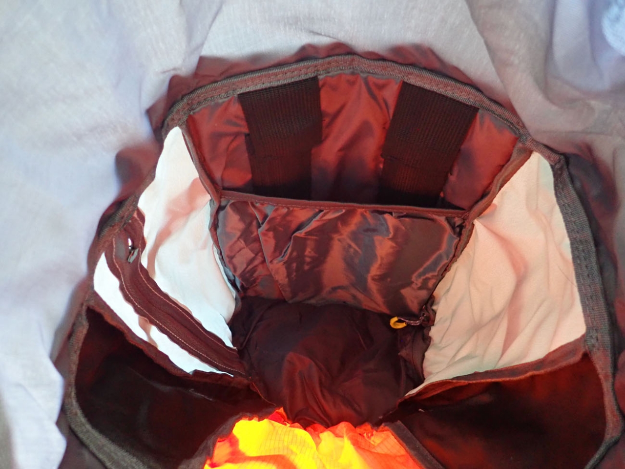 Batoh pro horskou turistiku Brother 85 l - černý-oranžový - Obrázek 3