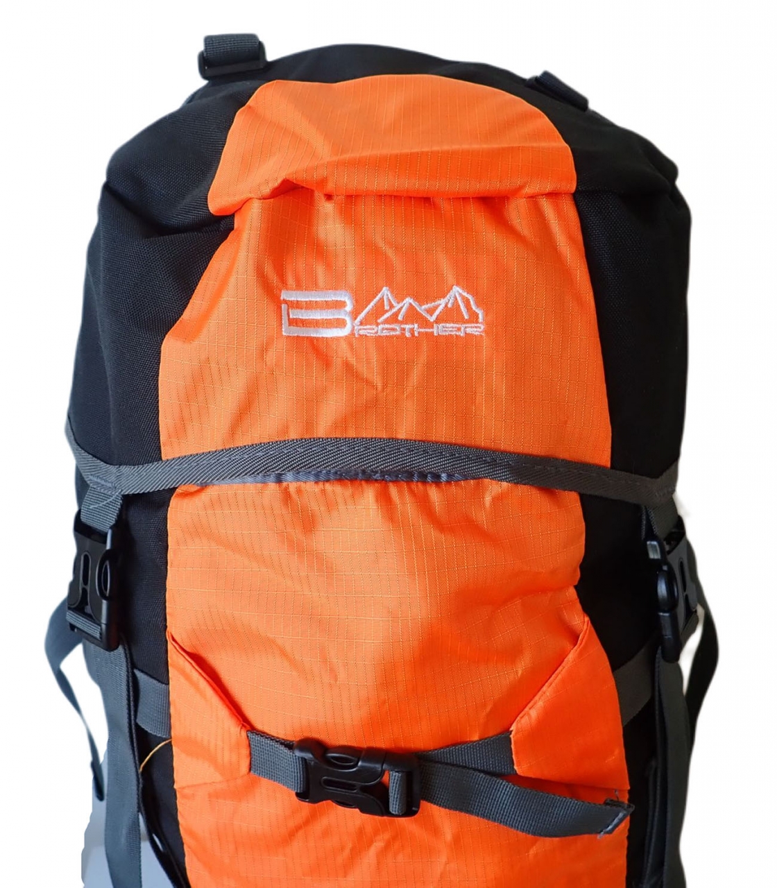 Batoh pro horskou turistiku Brother 85 l - černý-oranžový - Obrázek 6