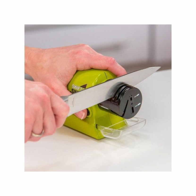 Elektronický brousek na nože Swifty Sharp - zelený - Obrázek 2